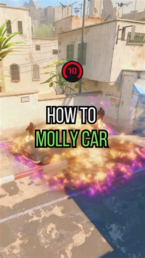 How to molly car on Dust2 #cs2 #counterstrike | cars 2 game