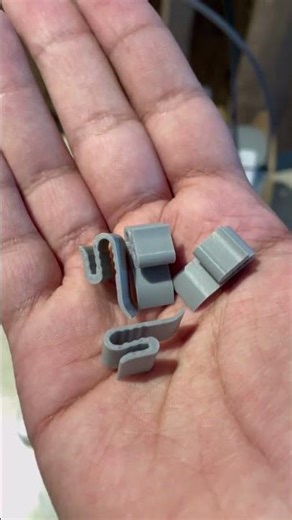 Clippy , a simple filament clip. #3dprinting #amirkhanvoice #fxyoeditz #bambulab #fun