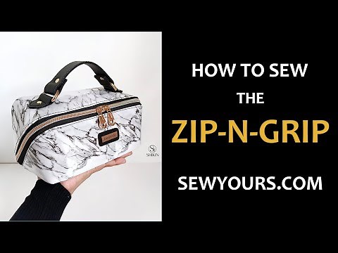 Sewing Tutorial How to Sew the Zip-N-Grip by Sew Yours