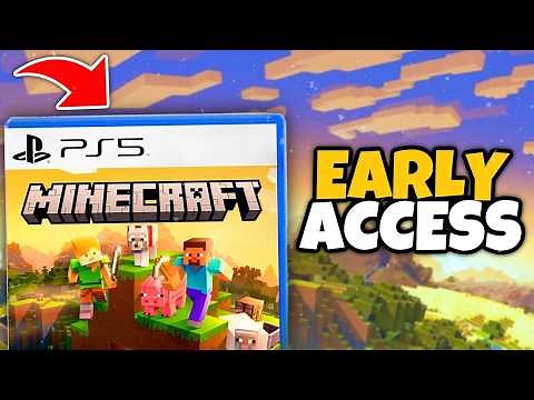 How to Get EARLY ACCESS to Minecraft PS5 Edition (Full Guide)