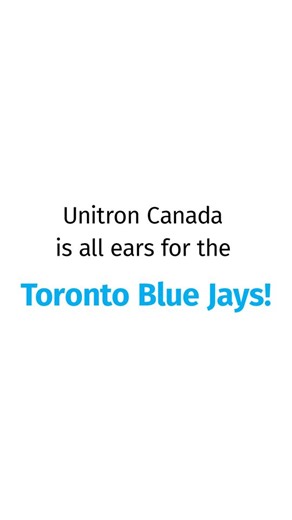 All ears. All heart. All in for the Jays! 💙 Unitron is proudly Canadian, and we’re cheering on our Toronto Blue Jays! We asked our team to share their favourite Blue Jays memories, starting with Sierra! #AllEarsOnTheBlueJays #WANTITALL #ProudlyCanadian #TeamUnitron #LetsGoBlueJays Unitron Global | Unitron Canada