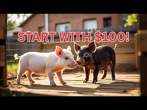 Start Pig Farming from Home with Just $100 | Beginners Step-by-Step Guide