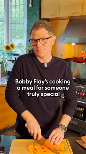 The Dodo | Chef @bobbyflay gets set up on a dream date in NYC and prepares a meal for his blind date 🥰👨‍🍳 We’re pairing celebrities and rescue... | Instagram