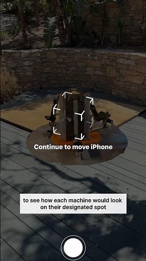 By using Polycam’s AR you can preplan any equipment installation and preview your vision beforehand