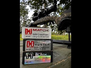 6mm CREEDMOOR SAVAGE 110 TACTICAL