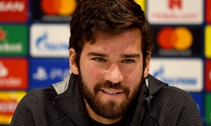Alisson excited and focused for European return to Anfield