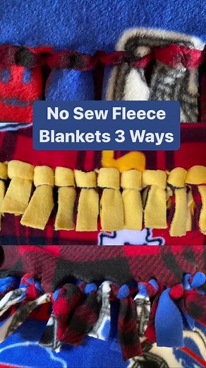No Sew Fleece Blanket Tutorial: Easy DIY Gift Ideas
