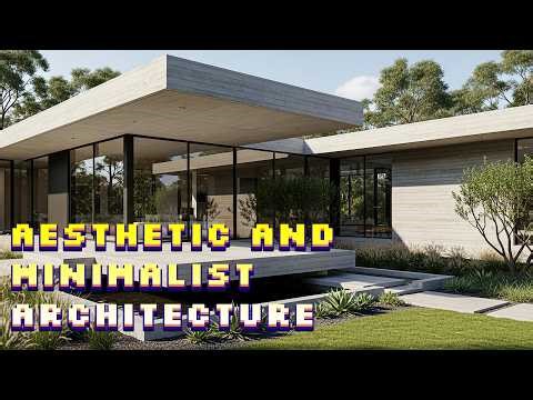 Modern Concrete House Design: Aesthetic and Minimalist Architecture