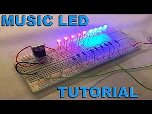 TIP31 Music LED Tutorial