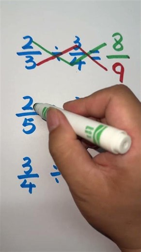 Dividing fractions