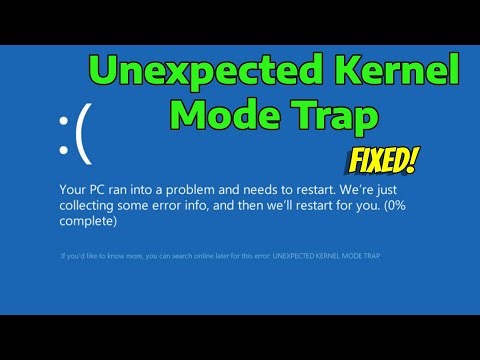 How To Fix Unexpected Kernel Mode Trap Blue Screen Error Code 0x0000007F (Boot Fail Windows 11)