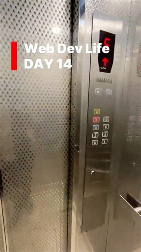 Web Developer Life Day 14 | My Brain Literally Hang Today 💀 #webdeveloper #codinglife #shorts