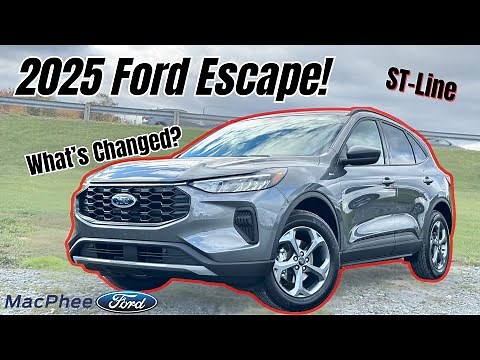 What Changed? 2025 Ford Escape ST-Line Review