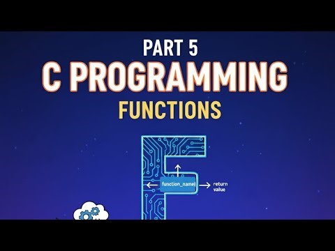 ​C Programming Functions Explained (Part 5) | Master Code Reuse! || Kenzo Pulse ||
