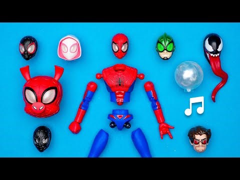♪Build: Spider-Man｜Miles｜Gwen｜Peter Parker｜Venom｜Satisfying beat building | Speed build | Model Kit
