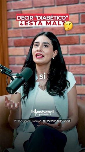 "Decir DIABÉTICO está MAL"