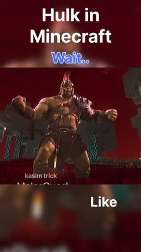 Hulk Cooked Minecraft💀🤯|#kasimtrick#shorts#viralvideo#shortsvideo