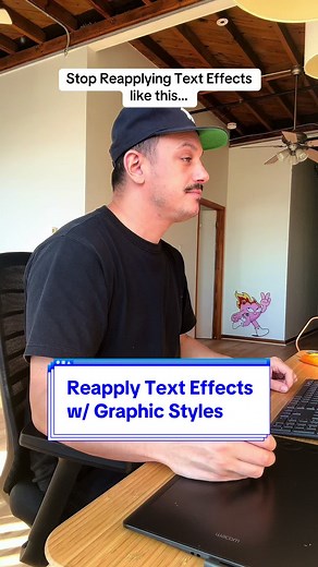 Efficiently Apply Text Effects in Adobe Illustrator