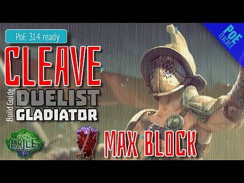 【Path of Exile - PoE】 Cleave Build - Gladiator Duelist
