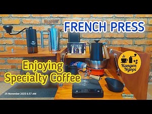 POV MY COFFEE: Extract Specialty Coffee using Simple French Press