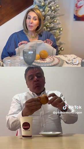 Como comerse un buñuelo #bunuelo #buñuelos #comocomerunbuñuelo #navidad #etiqueta