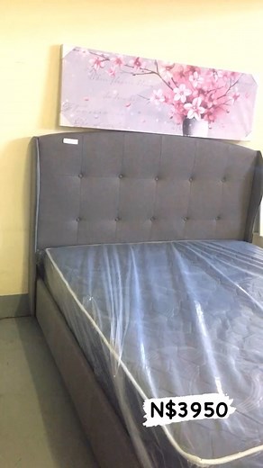 1.6K views · 18 reactions | Theoule bed frame double N$3750 and queen N3950. Mattress not included but we also sell them double N$4100 and queen N$4500. #Clwafrica#crib #furniture #furnitureNamibia #namibiamade #tvstands #sofa #mirror#matress #coffeetable#babycrib#beds | CLW Africa | Facebook