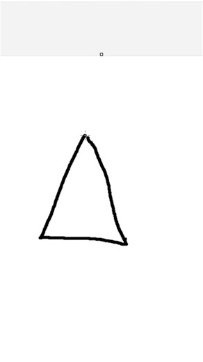 How to draw a triangle! #drawing