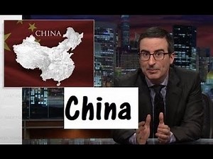John Oliver: China building Island like never before