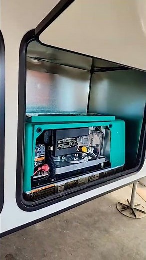 installed onan lp 5500 watt generator installed and cleaned up wiring and transfer switch wiring.