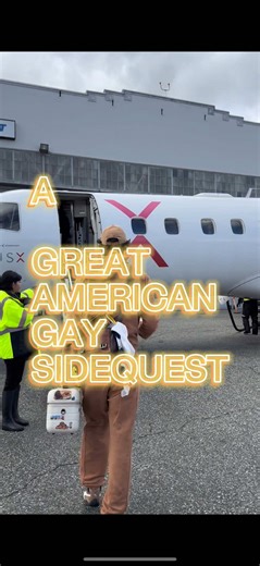 campaign to get @Mel 4Ever to 10k part one. and remember it’s a SHARED PJ so it’s only a little out of touch okay!! @JSX 🛩️ JSX Terminal in Burbank, CA #agreatamericangaysidequest