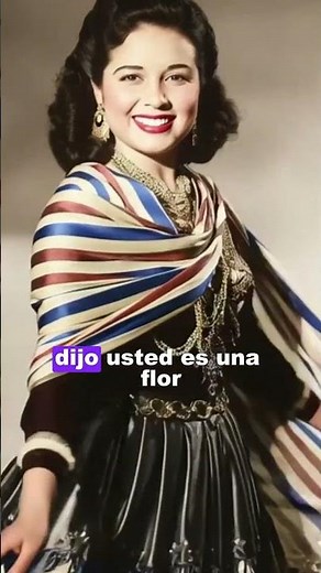 How the nickname Flor Silvestre was born #mexicancinema #goldenage #florsilvestre #mexicanactress