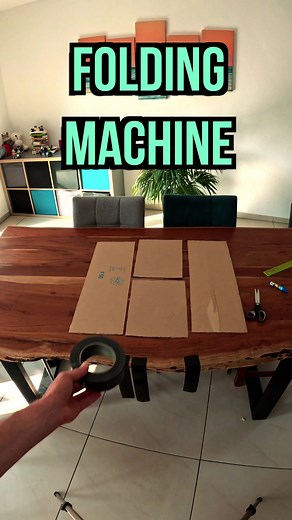 Fold like a pro - life hack In this time-saving hack for busy parents we show you how to build a cloth folding machine do get you laundry done in record time. Introducing our DIY cloth-folding tool, made entirely from recycled cardboard! In this short video, we'll show you how to easily create this nifty tool with just a few simple steps. By using this tool, you'll be able to fold your clothes faster and more efficiently than ever before. And the best part? It's completely free! Spend less time 