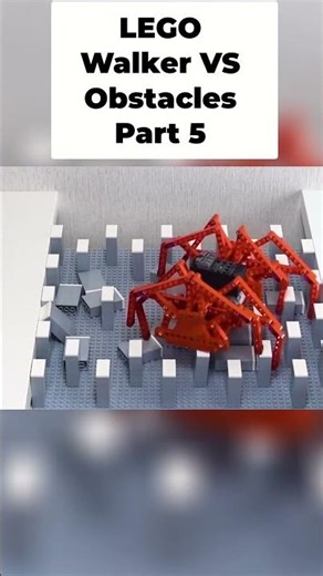 Lego Robot Walks! Watch This Amazing Four-Legged Bot! #shorts