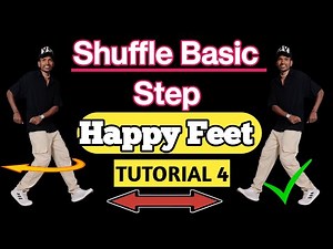 Happy feet shuffle step tutorial 4