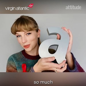 55K views · 5K reactions | "Everyone should be able to able to live out their love story." ️‍ Taylor Swift accepts the Attitude Icon Award, supported by Jaguar https://www.youtube.com/watch?v=flVX0581Dps | Attitude Magazine | Facebook