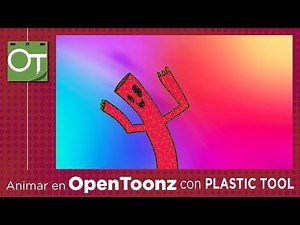 Animar con PLASTIC TOOL en OPENTOONZ - Tutorial animación