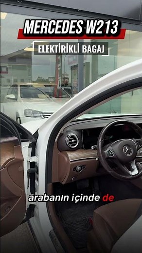 Mercedes E kasa w213 elektrikli bagaj - Emr Garage Ankara