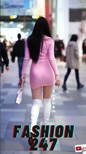 Tall Boots Short Skirt Fashion #Shorts