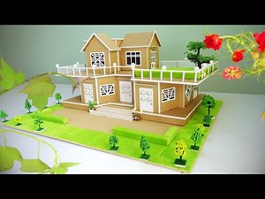 Comment faire une belle maison en carton - Maison de rêve # 11