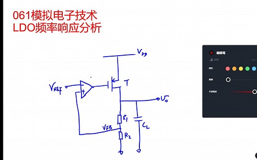 061模拟电子技术-LDO频率响应分析