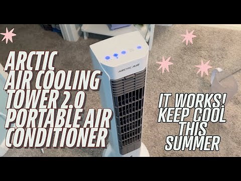 How to assemble and use the Arctic Air Cooling Tower 2 0 portable air conditioner
