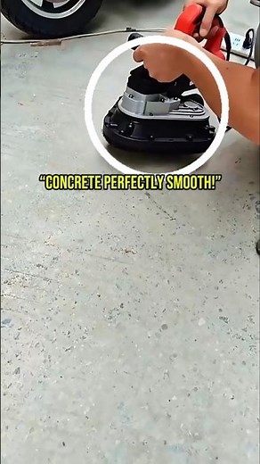 Powerful Concrete Surface Grinder | Satisfying Cement Smoothing Tool in Action