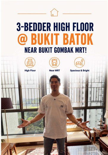 Ultra Rare Corner Unit in Bukit Batok – High Floor, 3BR Utility