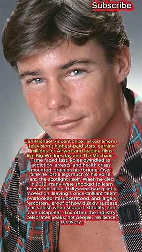 From Hollywood’s Highest-Paid Star to Forgotten Legend | Jan-Michael Vincent #celebnews #shorts
