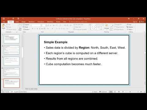 9 Efficient Cube computation methods