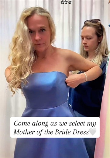 #LTKFind 🤍Welcome back! I’m Robin & my daughter is getting married in April. Come along with us as we decide which dress will be my mother of the bride dress. We want something that checks off all the boxes for both us! 👗Follow my LTK @Robin’sNest on the @LTK app to view this post and get my exclusive app-only content! 🤍Our first stop focused on LulaKate but we also tried a Sachin & Babi and this Dessy Group Alfred Sung. I’ll be sharing the samples we selected to help us choose our favorite b