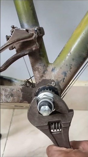 how to remove bottom bracket #shorts