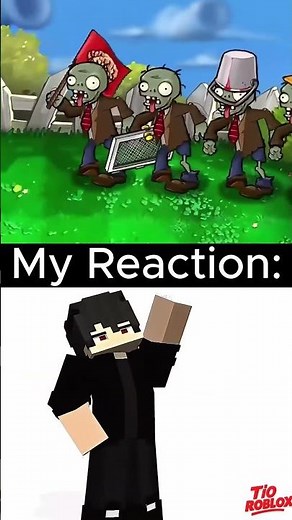 Así es jugar Plants vs Zombies be like