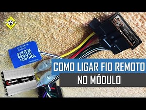 COMO LIGAR FIO REMOTO NO MÓDULO