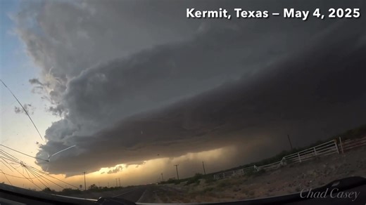 25K views · 250 reactions | ⚡️Awesome time lapse of the Kermit TX area supercell storm this evening! Did you see it? It brought hail and wind to parts of the Permian Basin. Provided by Chad Casey WxFanaticCC | Texas Storm Chasers | Facebook